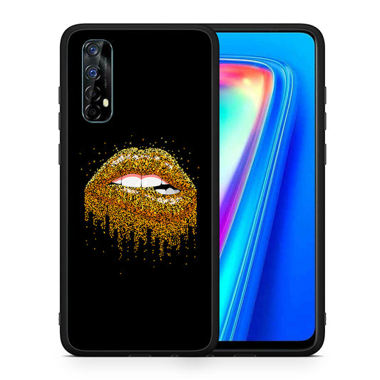 Valentine Golden - Realme 7 θήκη