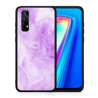 Watercolor Lavender - Realme 7 θήκη