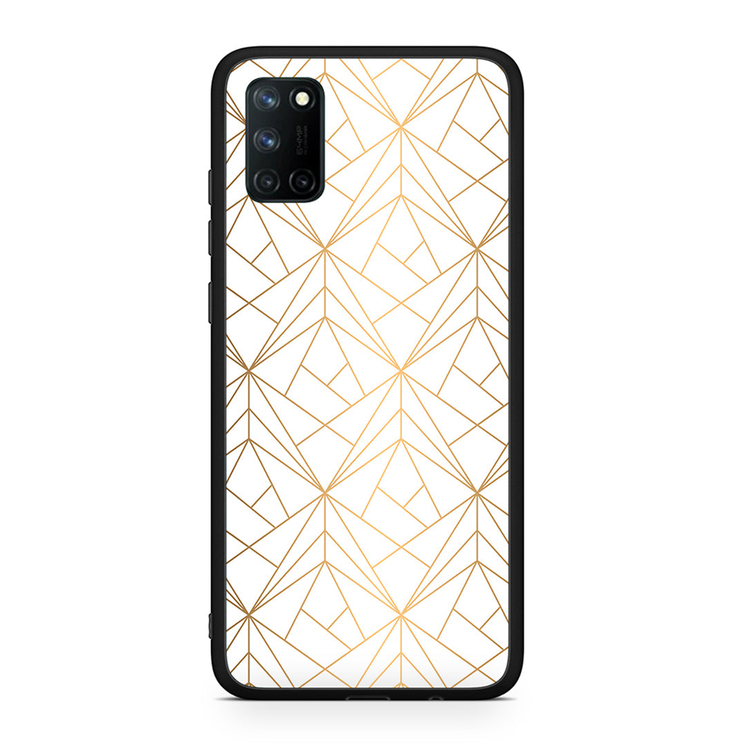 Geometric Luxury White - Realme 7i / C25 θήκη