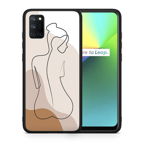 LineArt Woman - Realme 7i / C25 θήκη
