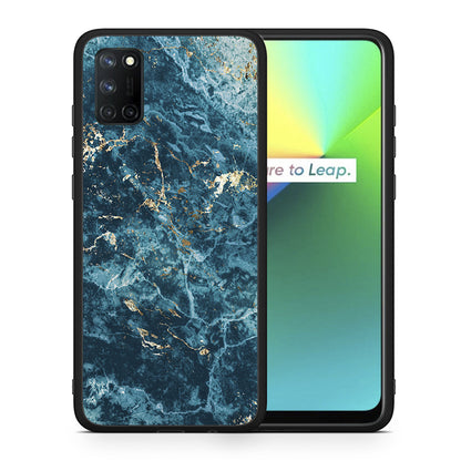 Marble Blue - Realme 7i / C25 θήκη