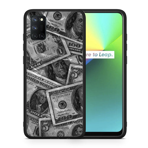 Money Dollars - Realme 7i / C25 θήκη