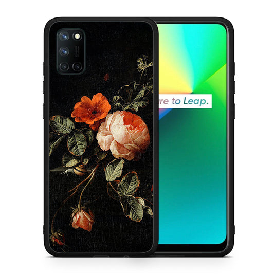 Vintage Roses - Realme 7i / C25 θήκη