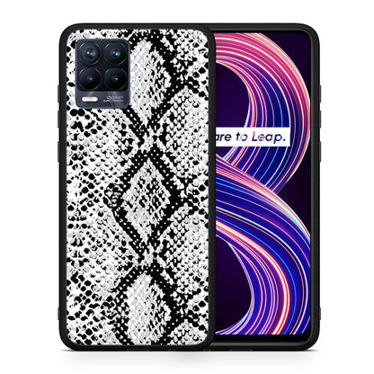 Animal White Snake - Realme 8 / 8 Pro θήκη