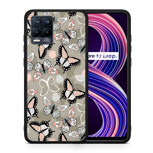Boho Butterflies - Realme 8 / 8 Pro θήκη