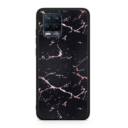 Marble Black Rosegold - Realme 8 / 8 Pro θήκη