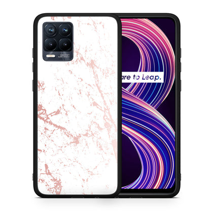 Marble Pink Splash - Realme 8 / 8 Pro θήκη