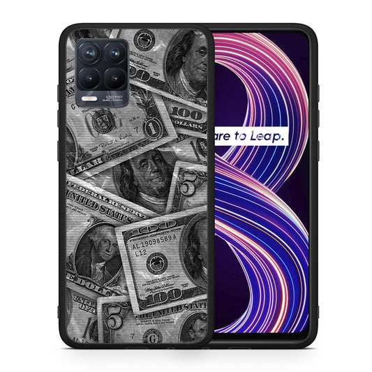 Money Dollars - Realme 8 / 8 Pro θήκη