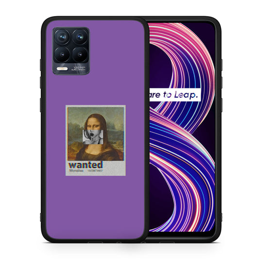 Popart Monalisa - Realme 8 / 8 Pro θήκη