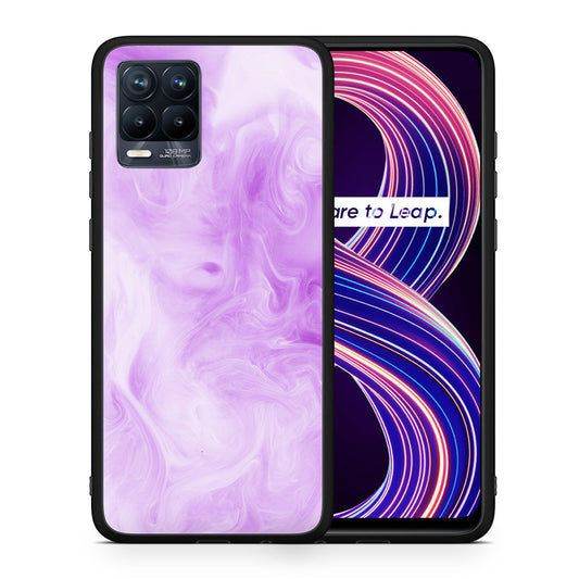 Watercolor Lavender - Realme 8 / 8 Pro θήκη