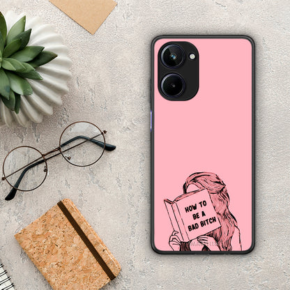 Θήκη Realme 10 Bad Bitch από τη Smartfits με σχέδιο στο πίσω μέρος και μαύρο περίβλημα | Realme 10 Bad Bitch Case with Colorful Back and Black Bezels
