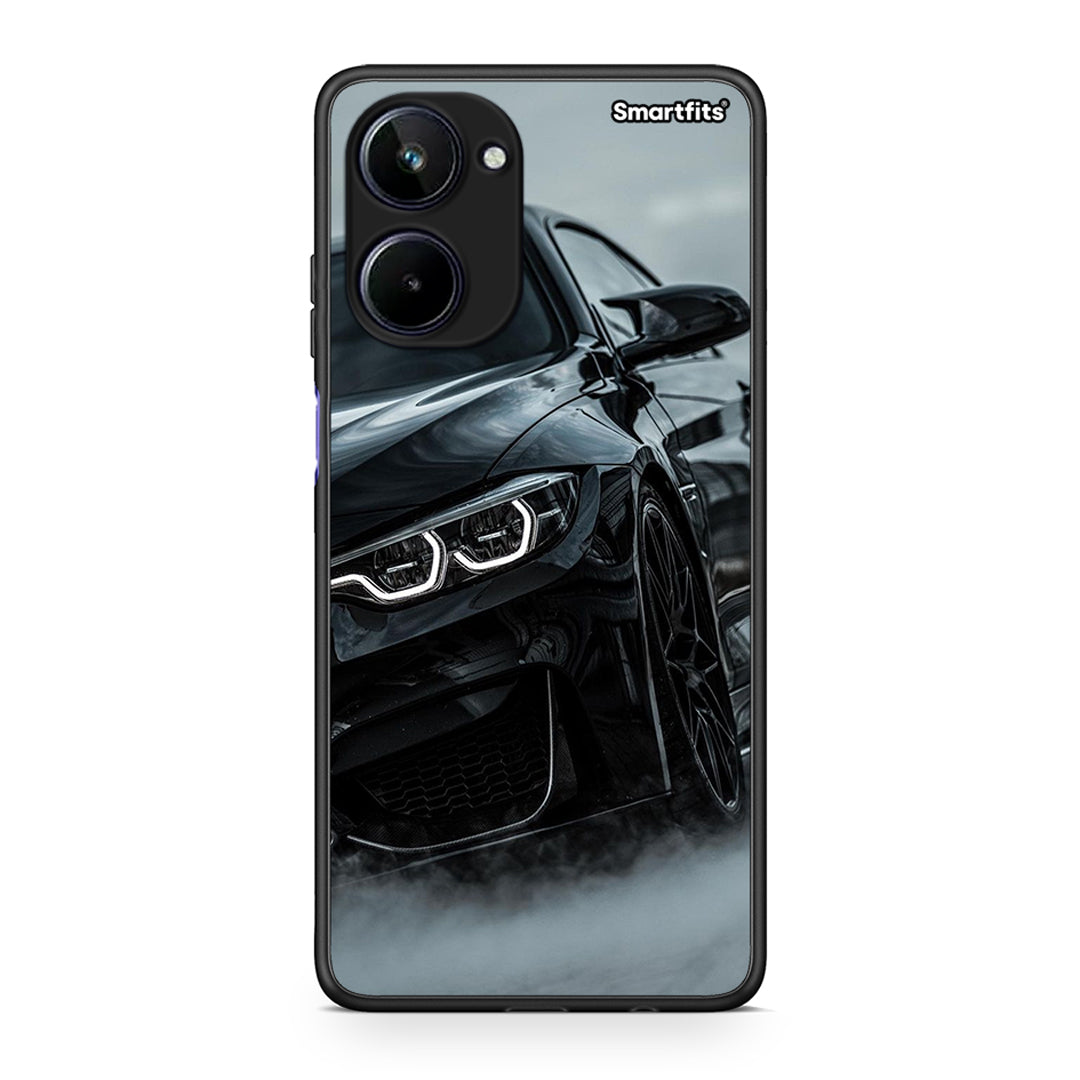 Θήκη Realme 10 Black BMW από τη Smartfits με σχέδιο στο πίσω μέρος και μαύρο περίβλημα | Realme 10 Black BMW Case with Colorful Back and Black Bezels