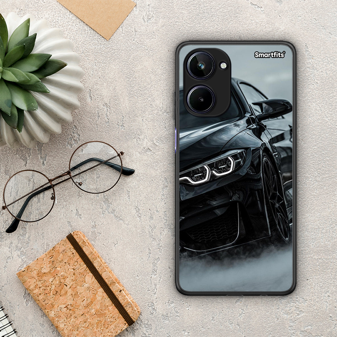 Θήκη Realme 10 Black BMW από τη Smartfits με σχέδιο στο πίσω μέρος και μαύρο περίβλημα | Realme 10 Black BMW Case with Colorful Back and Black Bezels