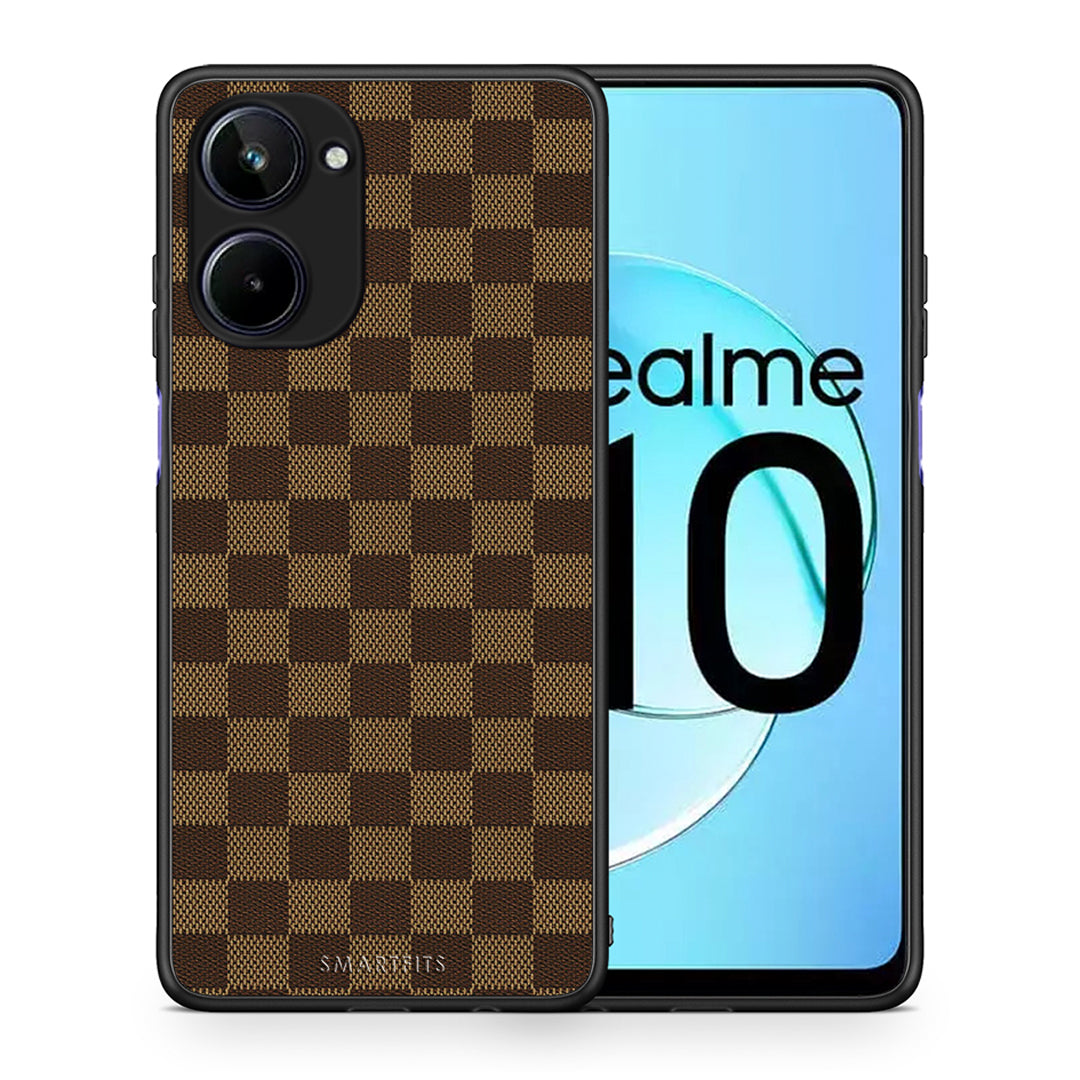 Θήκη Realme 10 Designer Glamour από τη Smartfits με σχέδιο στο πίσω μέρος και μαύρο περίβλημα | Realme 10 Designer Glamour Case with Colorful Back and Black Bezels