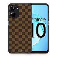 Thumbnail for Θήκη Realme 10 Designer Glamour από τη Smartfits με σχέδιο στο πίσω μέρος και μαύρο περίβλημα | Realme 10 Designer Glamour Case with Colorful Back and Black Bezels