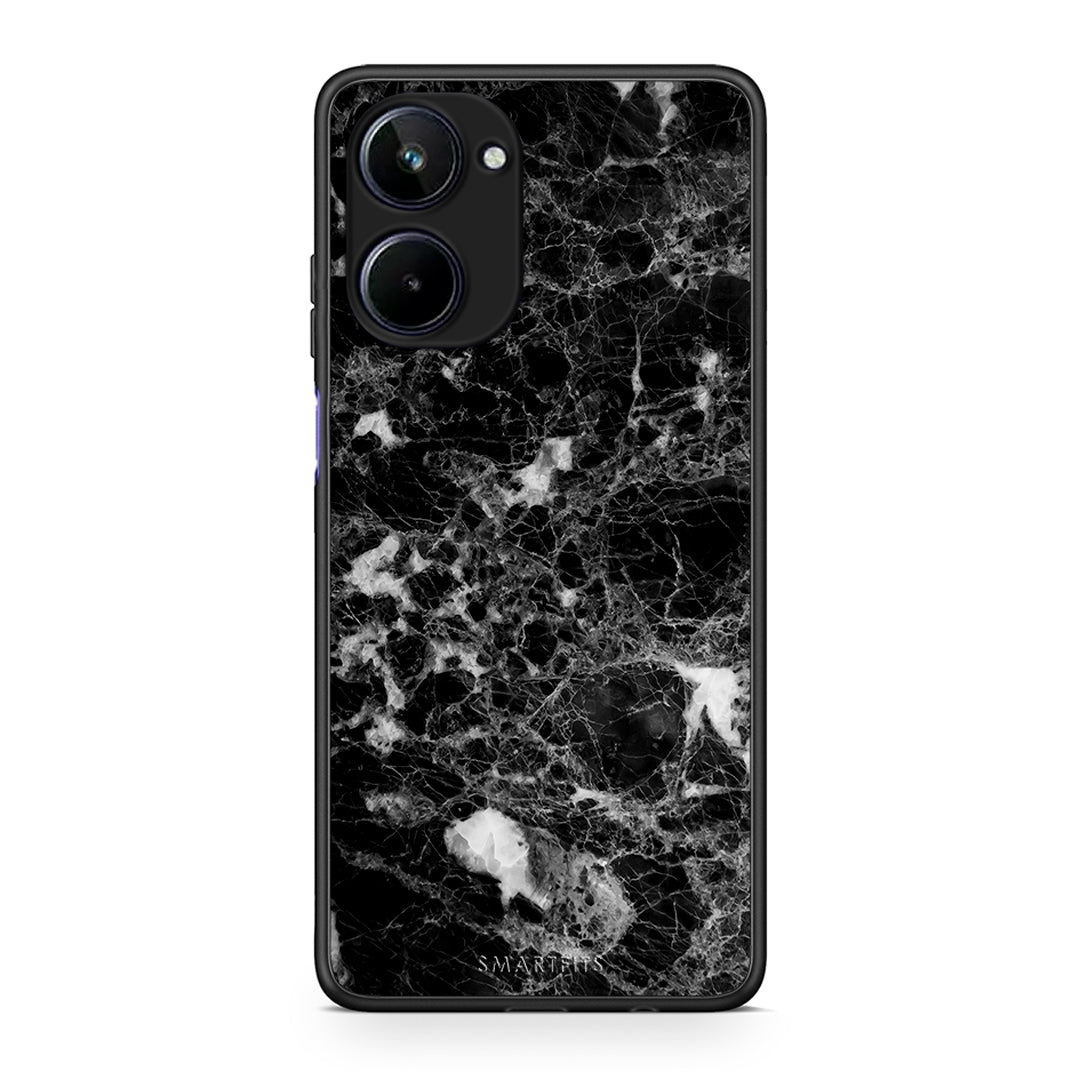 Θήκη Realme 10 Marble Male από τη Smartfits με σχέδιο στο πίσω μέρος και μαύρο περίβλημα | Realme 10 Marble Male Case with Colorful Back and Black Bezels