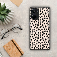 Thumbnail for Θήκη Realme 10 New Polka Dots από τη Smartfits με σχέδιο στο πίσω μέρος και μαύρο περίβλημα | Realme 10 New Polka Dots Case with Colorful Back and Black Bezels