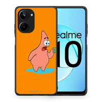 Thumbnail for Θήκη Realme 10 No Money 1 από τη Smartfits με σχέδιο στο πίσω μέρος και μαύρο περίβλημα | Realme 10 No Money 1 Case with Colorful Back and Black Bezels