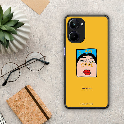Θήκη Realme 10 So Cool από τη Smartfits με σχέδιο στο πίσω μέρος και μαύρο περίβλημα | Realme 10 So Cool Case with Colorful Back and Black Bezels