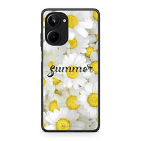 Thumbnail for Θήκη Realme 10 Summer Daisies από τη Smartfits με σχέδιο στο πίσω μέρος και μαύρο περίβλημα | Realme 10 Summer Daisies Case with Colorful Back and Black Bezels