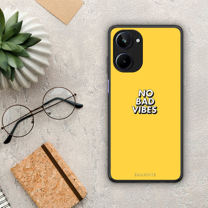 Θήκη Realme 10 Text Vibes από τη Smartfits με σχέδιο στο πίσω μέρος και μαύρο περίβλημα | Realme 10 Text Vibes Case with Colorful Back and Black Bezels