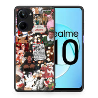 Thumbnail for Θήκη Realme 10 Xmas Movies από τη Smartfits με σχέδιο στο πίσω μέρος και μαύρο περίβλημα | Realme 10 Xmas Movies Case with Colorful Back and Black Bezels