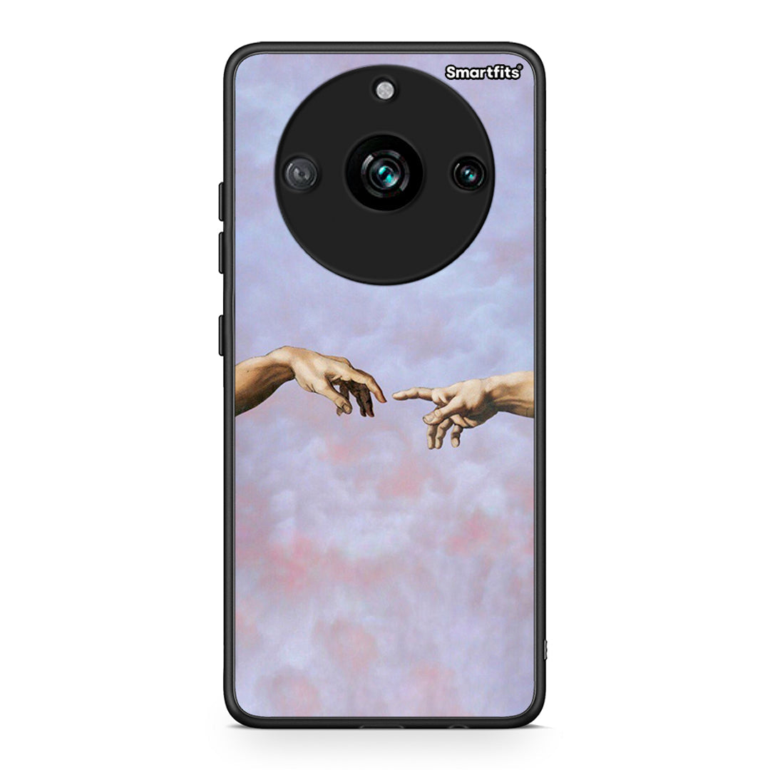 Realme 11 Pro Adam Hand θήκη από τη Smartfits με σχέδιο στο πίσω μέρος και μαύρο περίβλημα | Smartphone case with colorful back and black bezels by Smartfits