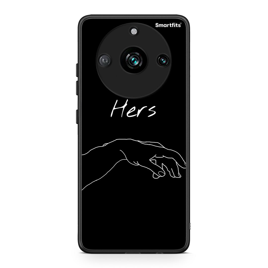 Realme 11 Pro Aeshetic Love 1 Θήκη Αγίου Βαλεντίνου από τη Smartfits με σχέδιο στο πίσω μέρος και μαύρο περίβλημα | Smartphone case with colorful back and black bezels by Smartfits