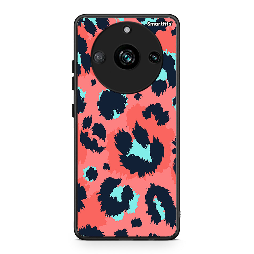 22 - Realme 11 Pro Pink Leopard Animal case, cover, bumper