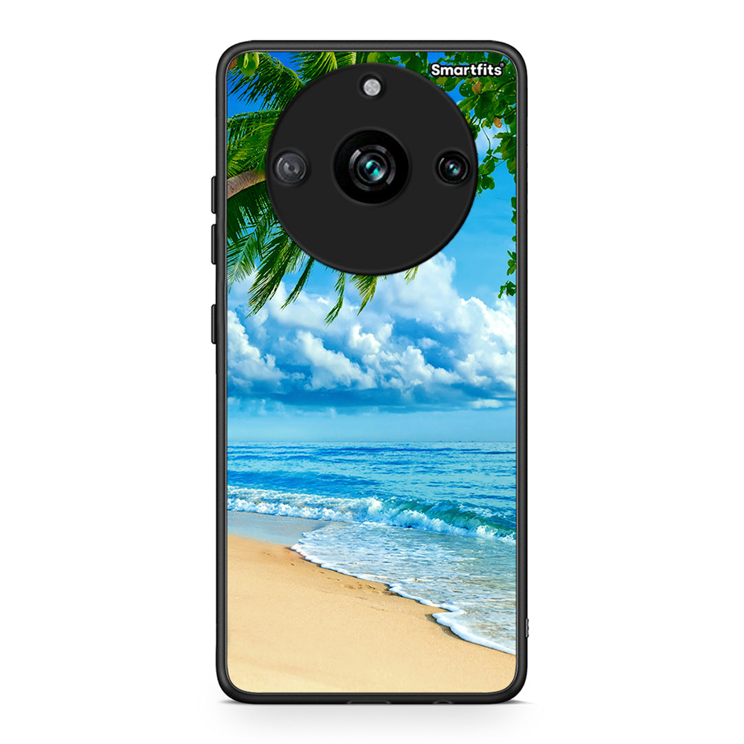 Realme 11 Pro+ Beautiful Beach θήκη από τη Smartfits με σχέδιο στο πίσω μέρος και μαύρο περίβλημα | Smartphone case with colorful back and black bezels by Smartfits