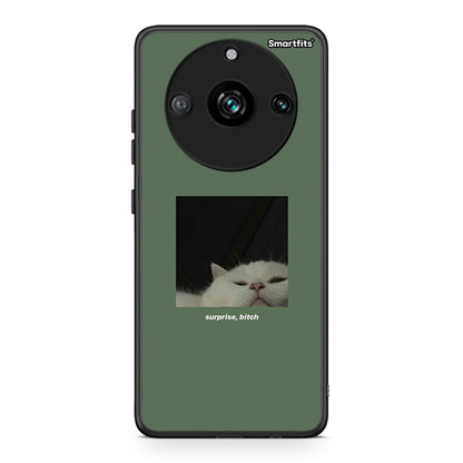 Realme 11 Pro+ Bitch Surprise θήκη από τη Smartfits με σχέδιο στο πίσω μέρος και μαύρο περίβλημα | Smartphone case with colorful back and black bezels by Smartfits