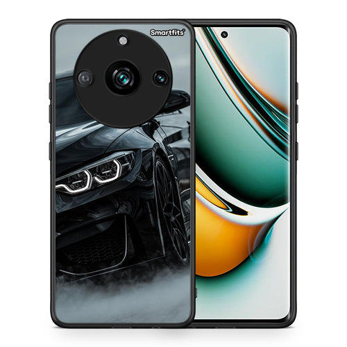 Θήκη Realme 11 Pro Black BMW από τη Smartfits με σχέδιο στο πίσω μέρος και μαύρο περίβλημα | Realme 11 Pro Black BMW case with colorful back and black bezels