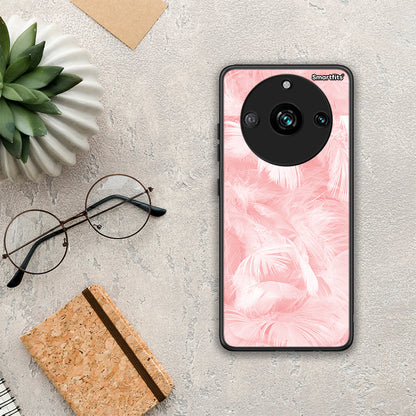 Boho Pink Feather - Realme 11 Pro θήκη