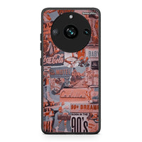 Thumbnail for Realme 11 Pro Born In 90s θήκη από τη Smartfits με σχέδιο στο πίσω μέρος και μαύρο περίβλημα | Smartphone case with colorful back and black bezels by Smartfits