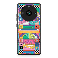 Thumbnail for Realme 11 Pro+ Bubbles Soap θήκη από τη Smartfits με σχέδιο στο πίσω μέρος και μαύρο περίβλημα | Smartphone case with colorful back and black bezels by Smartfits