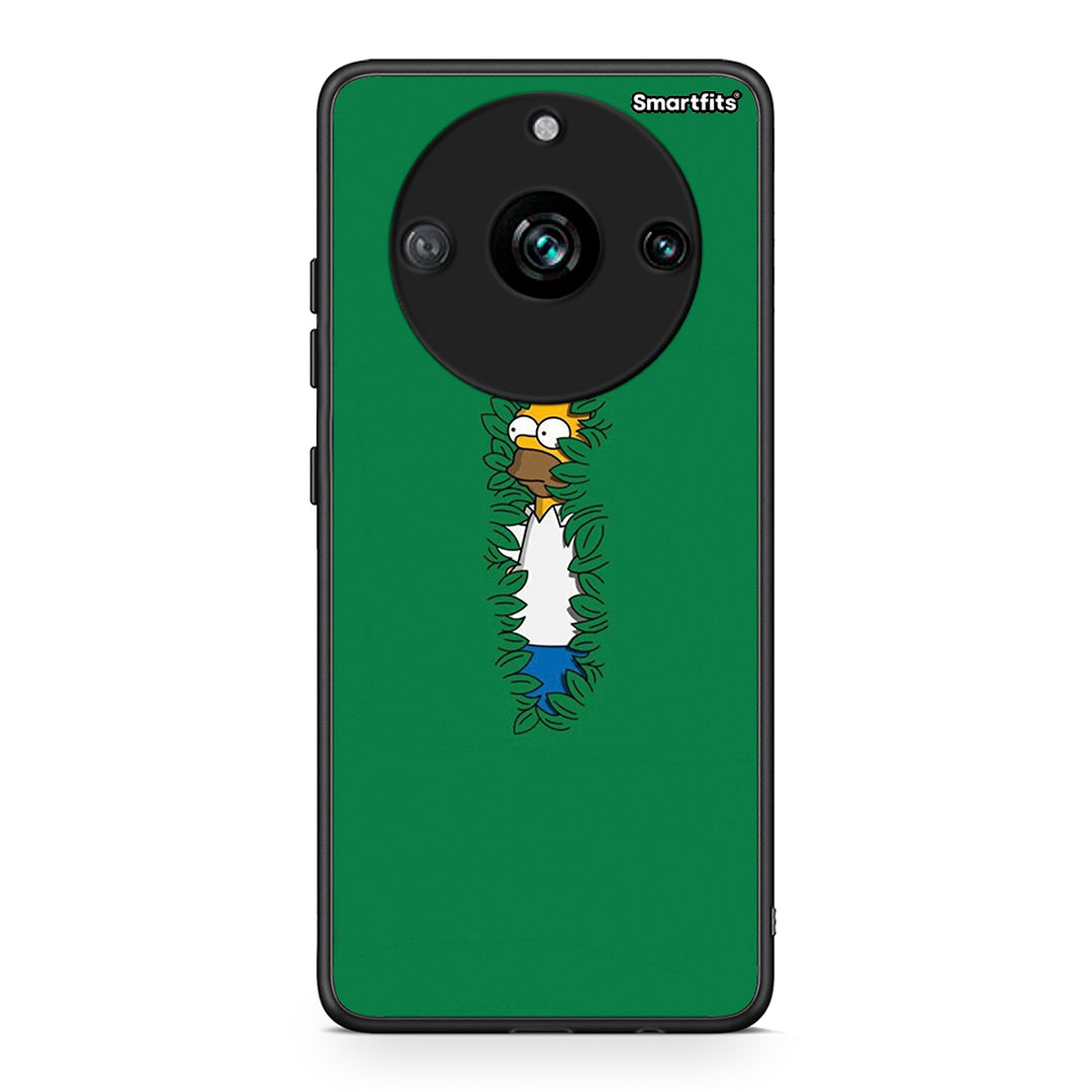 Realme 11 Pro Bush Man Θήκη Αγίου Βαλεντίνου από τη Smartfits με σχέδιο στο πίσω μέρος και μαύρο περίβλημα | Smartphone case with colorful back and black bezels by Smartfits