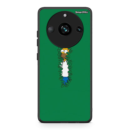 Realme 11 Pro+ Bush Man Θήκη Αγίου Βαλεντίνου από τη Smartfits με σχέδιο στο πίσω μέρος και μαύρο περίβλημα | Smartphone case with colorful back and black bezels by Smartfits