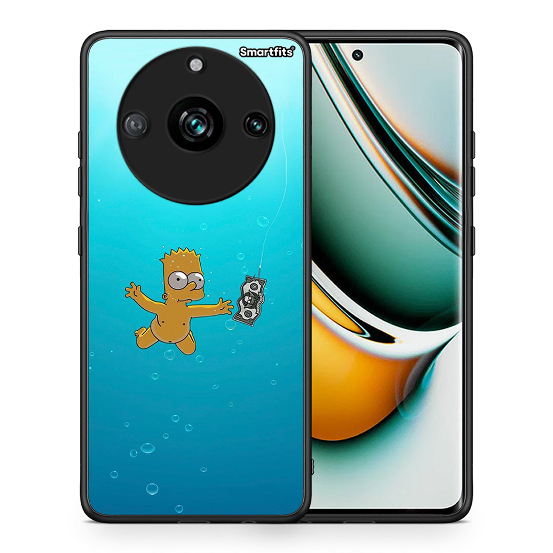 Θήκη Realme 11 Pro Chasing Money από τη Smartfits με σχέδιο στο πίσω μέρος και μαύρο περίβλημα | Realme 11 Pro Chasing Money case with colorful back and black bezels