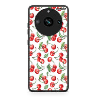 Thumbnail for Realme 11 Pro Cherry Summer θήκη από τη Smartfits με σχέδιο στο πίσω μέρος και μαύρο περίβλημα | Smartphone case with colorful back and black bezels by Smartfits
