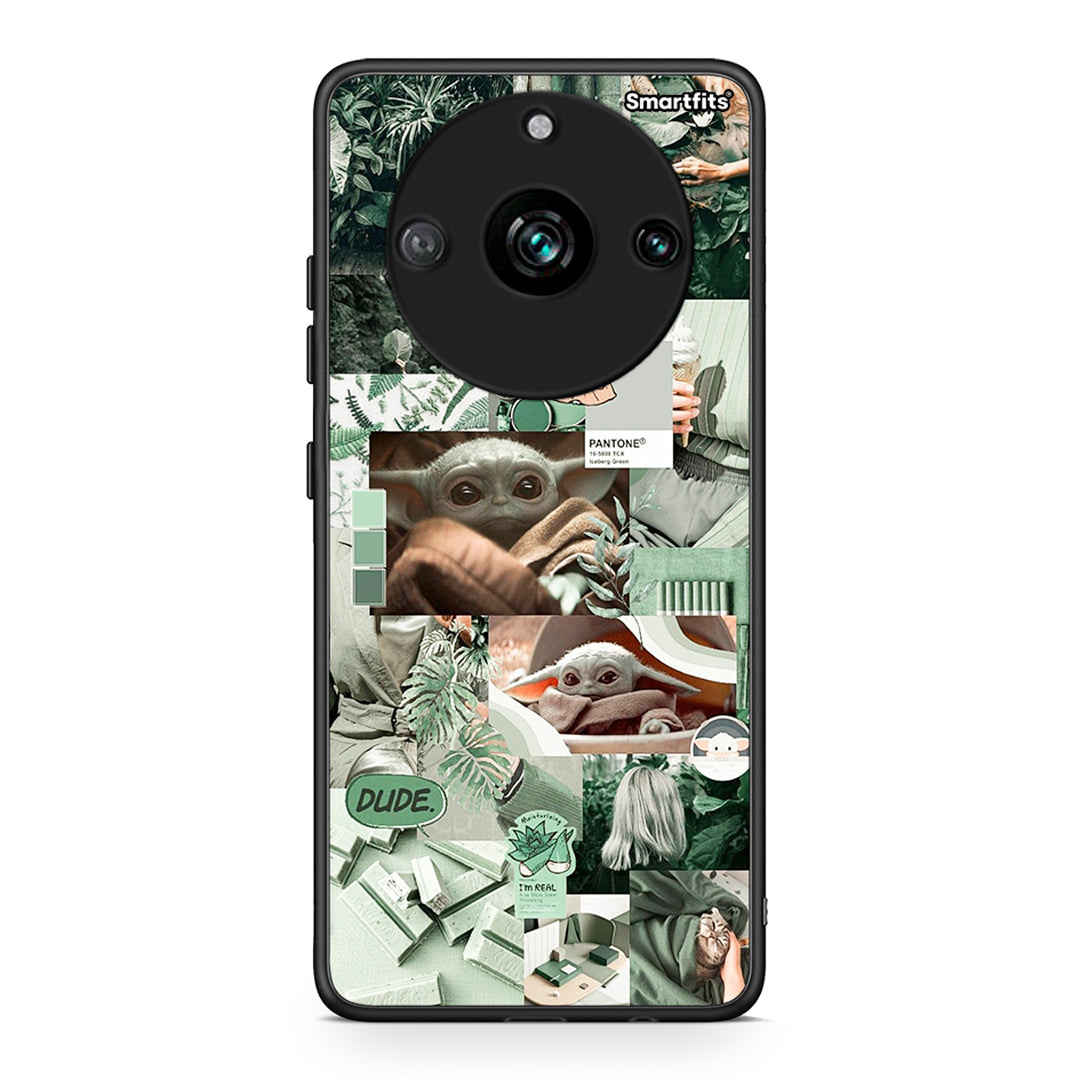 Realme 11 Pro Collage Dude Θήκη Αγίου Βαλεντίνου από τη Smartfits με σχέδιο στο πίσω μέρος και μαύρο περίβλημα | Smartphone case with colorful back and black bezels by Smartfits