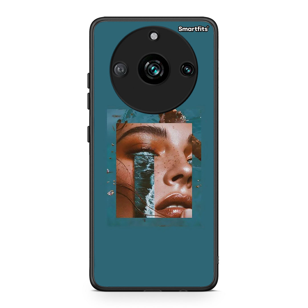 Realme 11 Pro Cry An Ocean θήκη από τη Smartfits με σχέδιο στο πίσω μέρος και μαύρο περίβλημα | Smartphone case with colorful back and black bezels by Smartfits