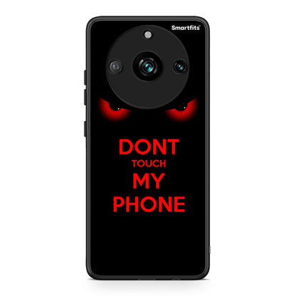 Realme 11 Pro+ Touch My Phone Θήκη από τη Smartfits με σχέδιο στο πίσω μέρος και μαύρο περίβλημα | Smartphone case with colorful back and black bezels by Smartfits