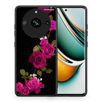 Thumbnail for Θήκη Realme 11 Pro+ Red Roses Flower από τη Smartfits με σχέδιο στο πίσω μέρος και μαύρο περίβλημα | Realme 11 Pro+ Red Roses Flower case with colorful back and black bezels