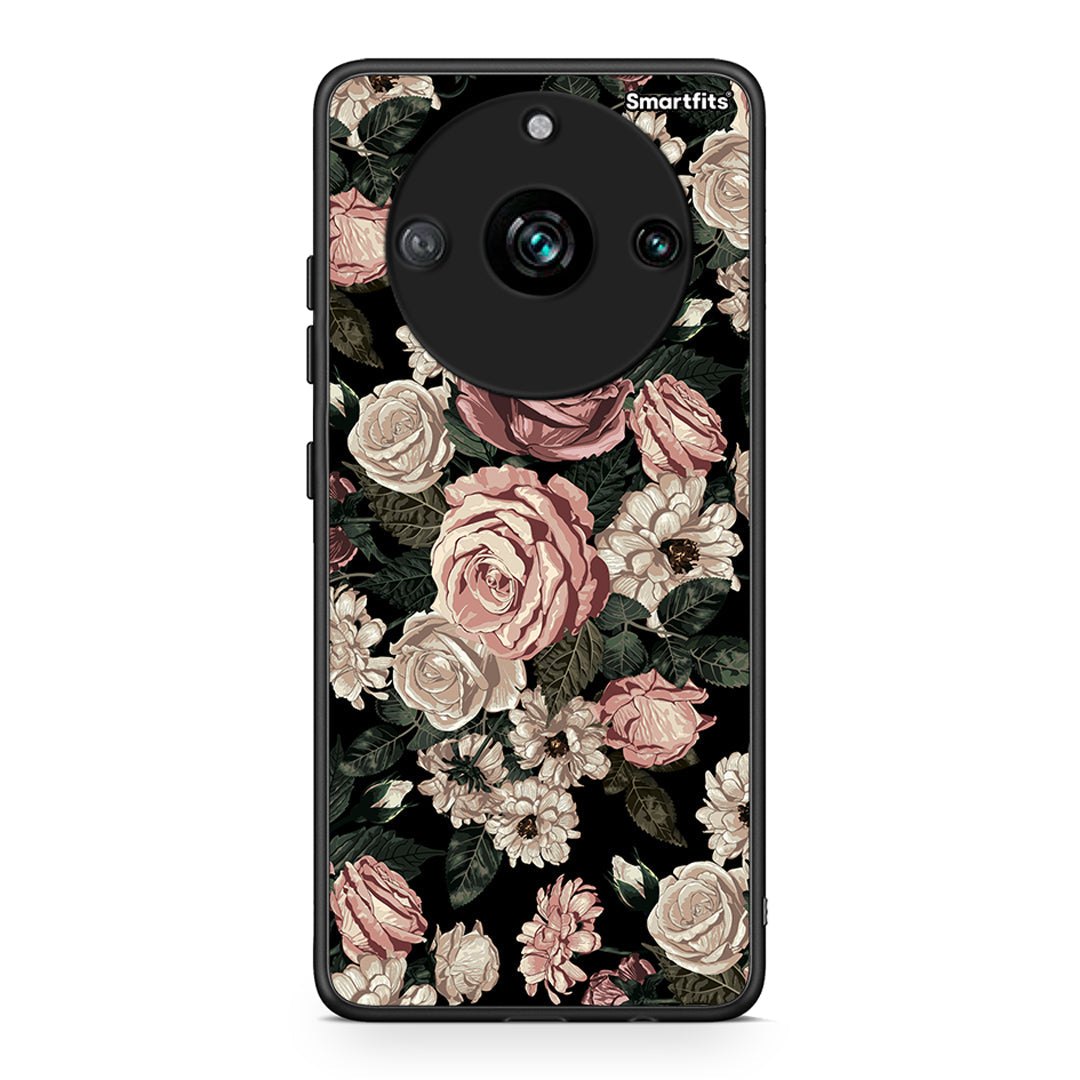 4 - Realme 11 Pro+ Wild Roses Flower case, cover, bumper