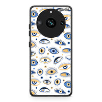 Thumbnail for Realme 11 Pro Ftou Ftou θήκη από τη Smartfits με σχέδιο στο πίσω μέρος και μαύρο περίβλημα | Smartphone case with colorful back and black bezels by Smartfits
