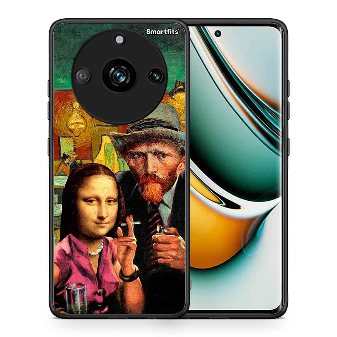 Θήκη Realme 11 Pro+ Funny Art από τη Smartfits με σχέδιο στο πίσω μέρος και μαύρο περίβλημα | Realme 11 Pro+ Funny Art case with colorful back and black bezels