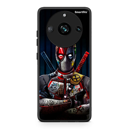 Realme 11 Pro+ Funny Guy θήκη από τη Smartfits με σχέδιο στο πίσω μέρος και μαύρο περίβλημα | Smartphone case with colorful back and black bezels by Smartfits