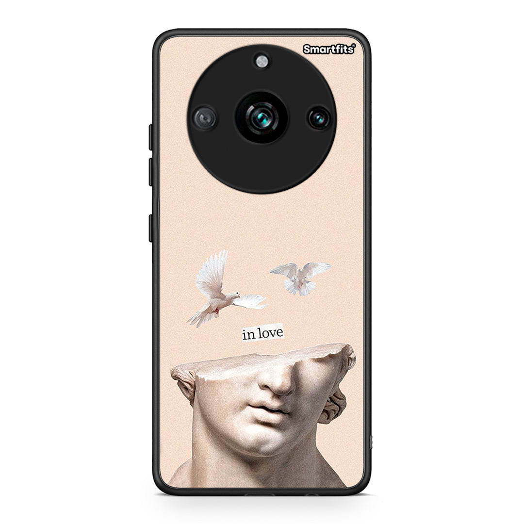 Realme 11 Pro+ In Love θήκη από τη Smartfits με σχέδιο στο πίσω μέρος και μαύρο περίβλημα | Smartphone case with colorful back and black bezels by Smartfits