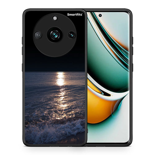 Θήκη Realme 11 Pro Moon Landscape από τη Smartfits με σχέδιο στο πίσω μέρος και μαύρο περίβλημα | Realme 11 Pro Moon Landscape case with colorful back and black bezels