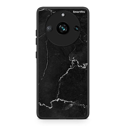 Realme 11 Pro Marble Black θήκη από τη Smartfits με σχέδιο στο πίσω μέρος και μαύρο περίβλημα | Smartphone case with colorful back and black bezels by Smartfits
